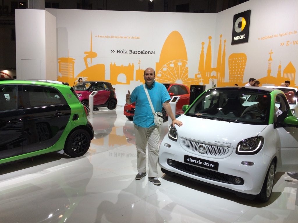 Automobile Barcelona Smarteros - Sopmac en el stand Smart Smart en el Automobile Barcelona 2017 - Sopmac en el stand Smart